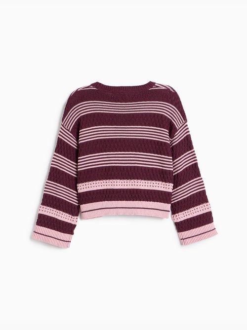 Jersey de rayas de punto, mo fashion - Kiabi Jersey de rayas de punto, mo fashion - Kiabi