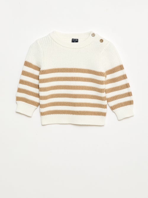 Jersey de rayas en algodón - Kiabi