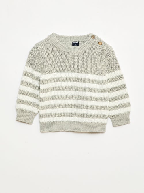 Jersey de rayas en algodón - Kiabi