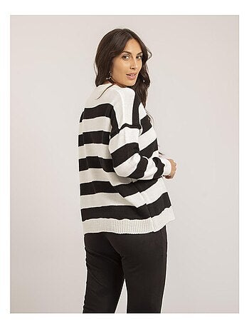 Jersey de rayas gruesas KATURA