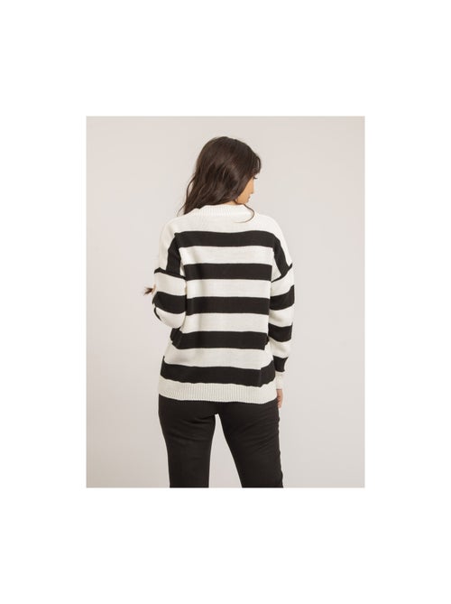 Jersey de rayas gruesas KATURA - Kiabi