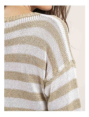 Jersey de rayas lurex KANINA