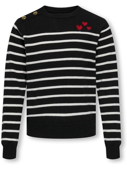 Jersey de rayas para niña Kids ONLY - Kiabi