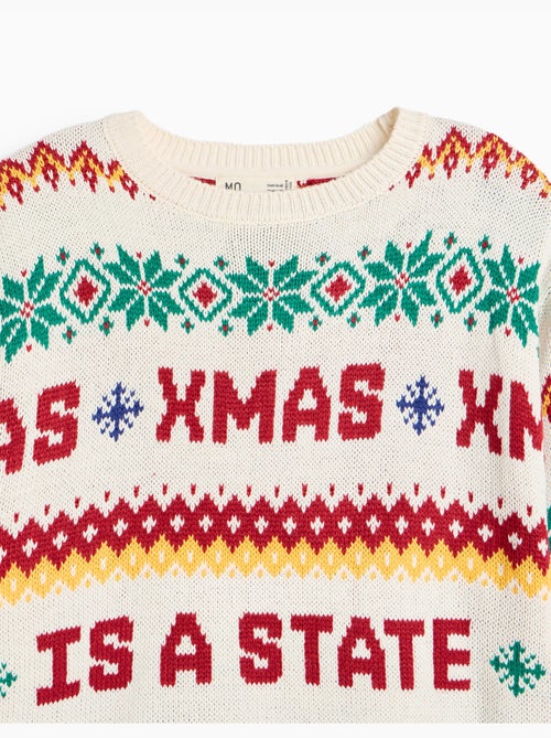Jersey de tejido navideño, mo fashion - Kiabi