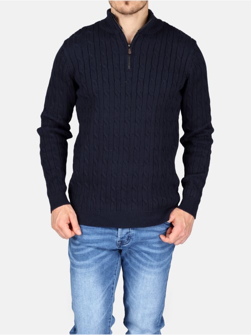 Jersey de vestir con cremallera - Kenzarro - Kiabi Jersey de vestir con cremallera - Kenzarro - Kiabi