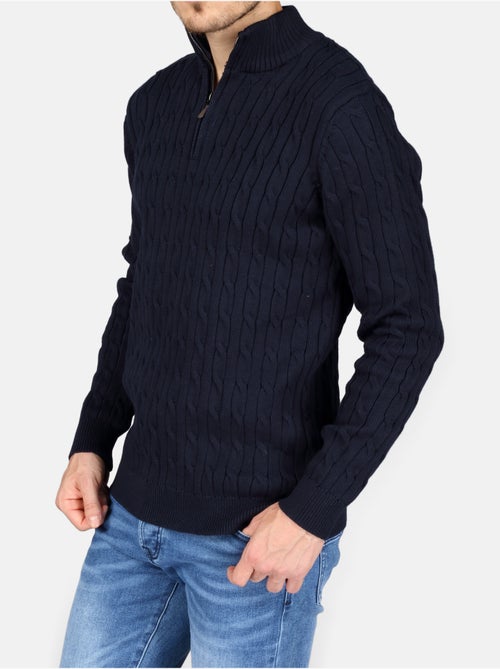 Jersey de vestir con cremallera - Kenzarro - Kiabi Jersey de vestir con cremallera - Kenzarro - Kiabi