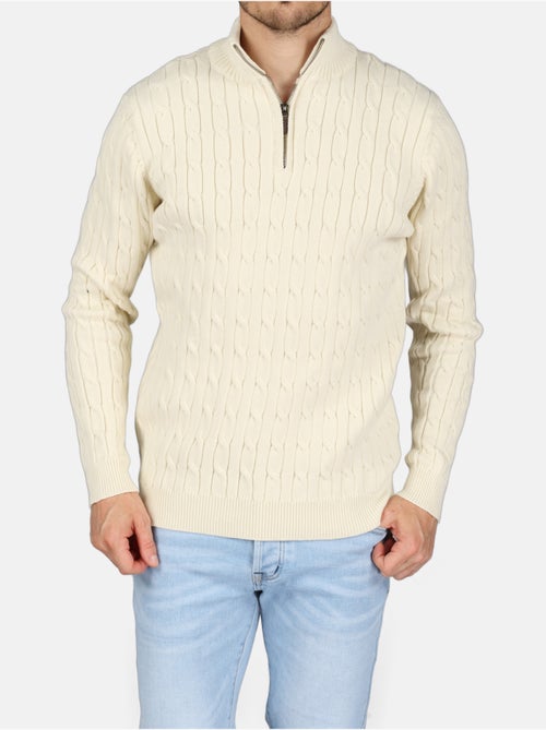 Jersey de vestir con cremallera - Kenzarro - Kiabi Jersey de vestir con cremallera - Kenzarro - Kiabi