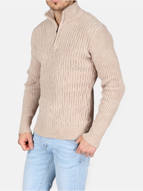 Jersey de vestir con cremallera - Kenzarro - Kiabi Jersey de vestir con cremallera - Kenzarro - Kiabi