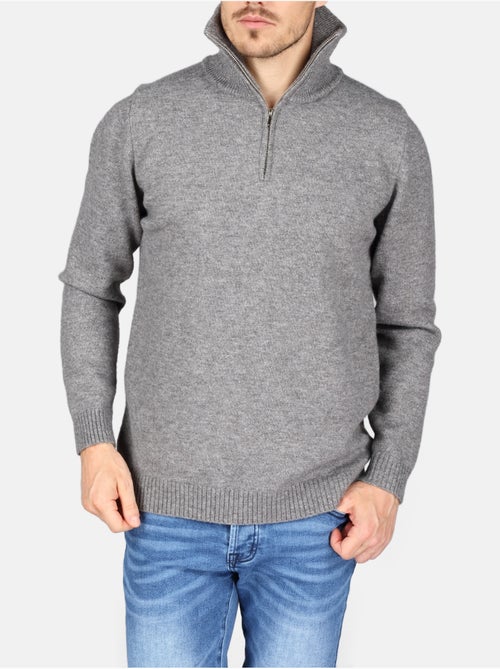 Jersey de vestir con cremallera - Kenzarro - Kiabi Jersey de vestir con cremallera - Kenzarro - Kiabi