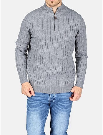 Jersey de vestir con cremallera - Kenzarro