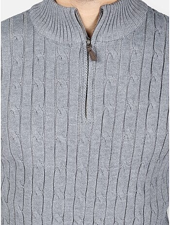 Jersey de vestir con cremallera - Kenzarro