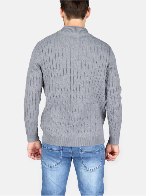 Jersey de vestir con cremallera - Kenzarro - Kiabi Jersey de vestir con cremallera - Kenzarro - Kiabi