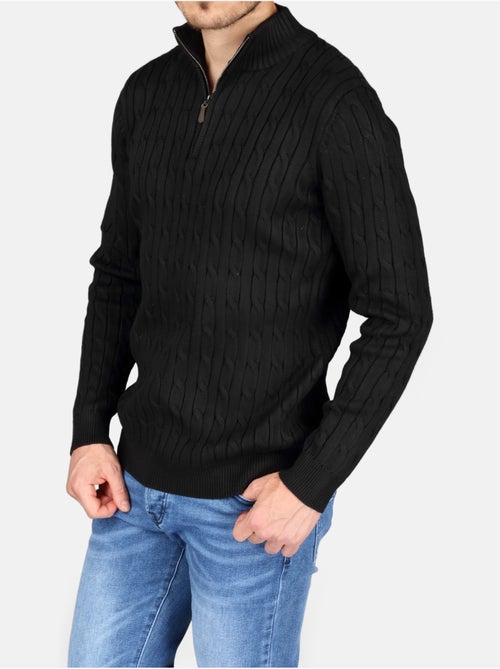 Jersey de vestir con cremallera - Kenzarro - Kiabi Jersey de vestir con cremallera - Kenzarro - Kiabi