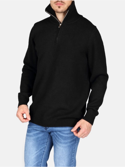Jersey de vestir con cremallera - Kenzarro - Kiabi Jersey de vestir con cremallera - Kenzarro - Kiabi