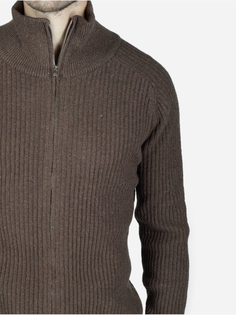 Jersey de vestir con cuello alto - kenzarro Marrón - Kiabi