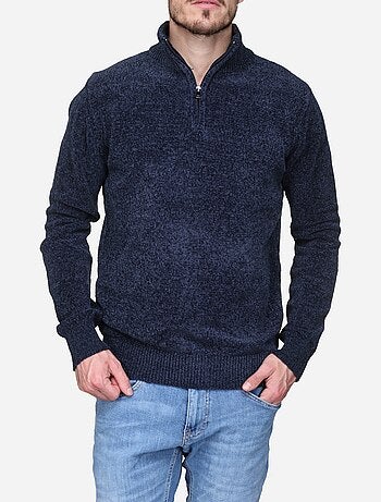 Jersey de vestir con cuello alto y cremallera - Kenzarro
