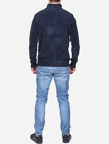 Jersey de vestir con cuello alto y cremallera - Kenzarro