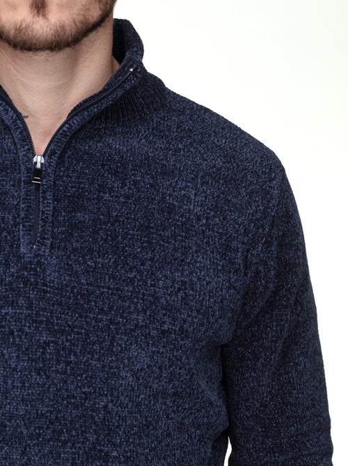 Jersey de vestir con cuello alto y cremallera - Kenzarro - Kiabi Jersey de vestir con cuello alto y cremallera - Kenzarro - Kiabi
