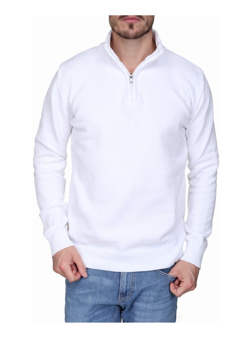 Jersey de vestir con cuello alto y cremallera - Kenzarro - Kiabi Jersey de vestir con cuello alto y cremallera - Kenzarro - Kiabi