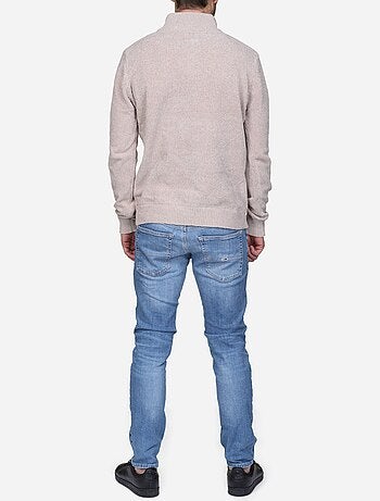 Jersey de vestir con cuello alto y cremallera - Kenzarro