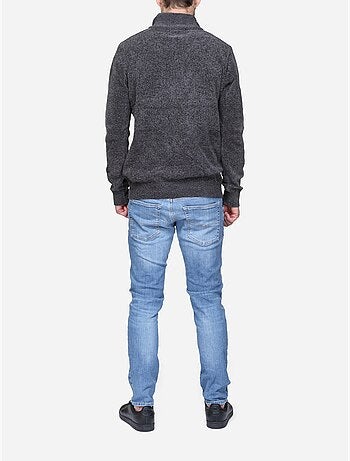 Jersey de vestir con cuello alto y cremallera - Kenzarro