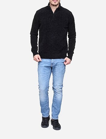 Jersey de vestir con cuello alto y cremallera - Kenzarro