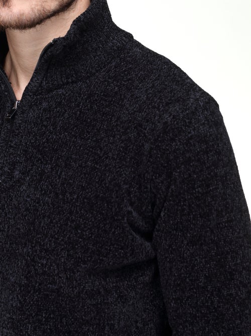 Jersey de vestir con cuello alto y cremallera - Kenzarro - Kiabi Jersey de vestir con cuello alto y cremallera - Kenzarro - Kiabi