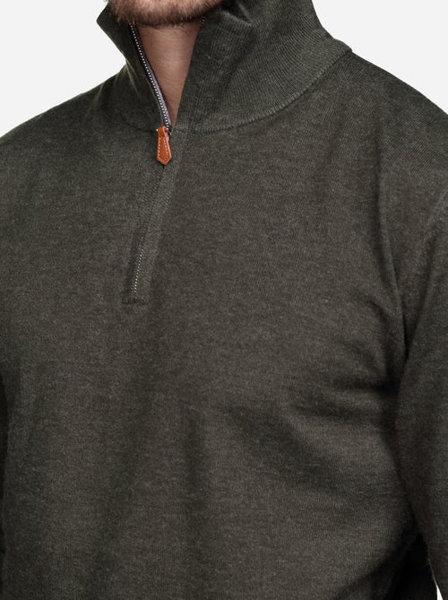 Jersey de vestir con cuello alto y cremallera - Yves Enzo - Kiabi Jersey de vestir con cuello alto y cremallera - Yves Enzo - Kiabi