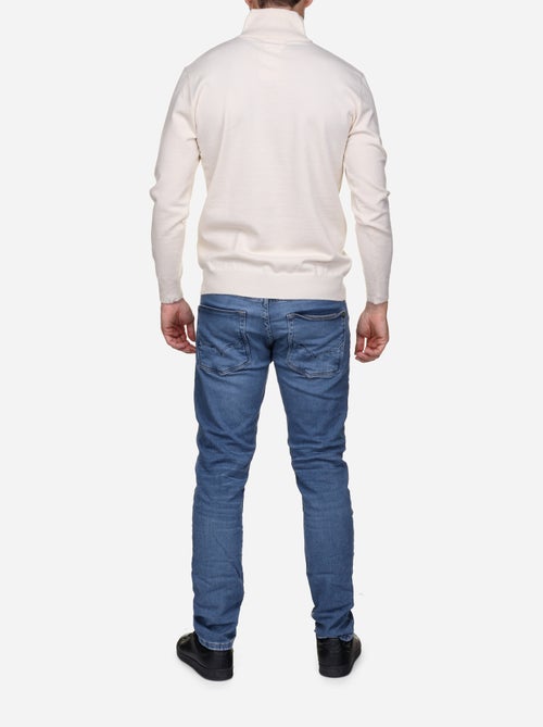 Jersey de vestir con cuello alto y cremallera - Yves Enzo - Kiabi Jersey de vestir con cuello alto y cremallera - Yves Enzo - Kiabi