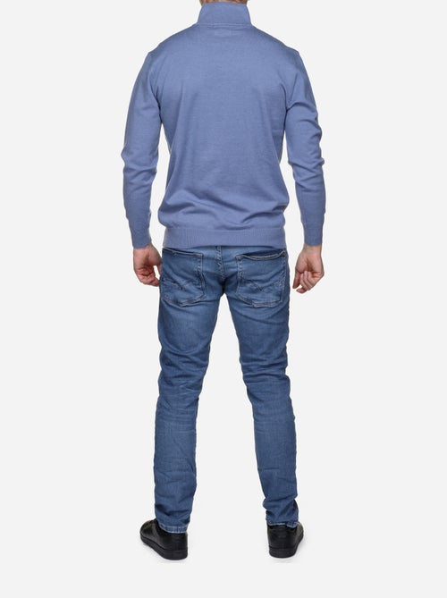 Jersey de vestir con cuello alto y cremallera - Yves Enzo - Kiabi Jersey de vestir con cuello alto y cremallera - Yves Enzo - Kiabi