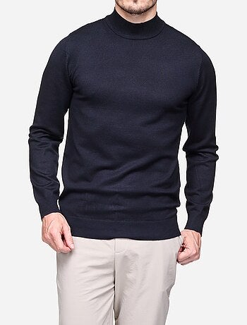 Jersey de vestir con cuello alto y manga larga - Frilivin