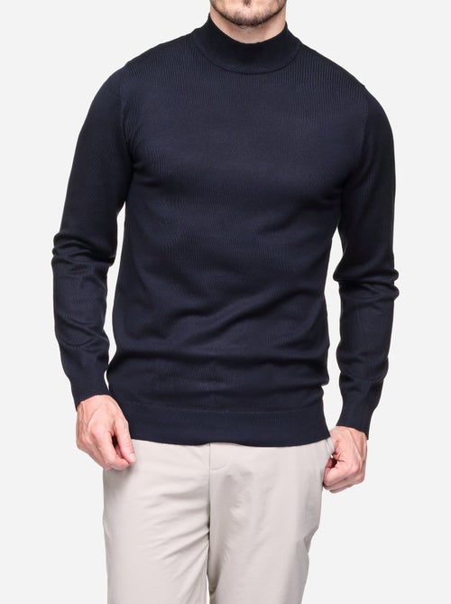 Jersey de vestir con cuello alto y manga larga - Frilivin - Kiabi Jersey de vestir con cuello alto y manga larga - Frilivin - Kiabi