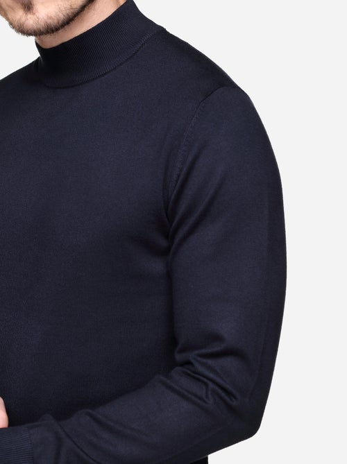 Jersey de vestir con cuello alto y manga larga - Frilivin - Kiabi Jersey de vestir con cuello alto y manga larga - Frilivin - Kiabi