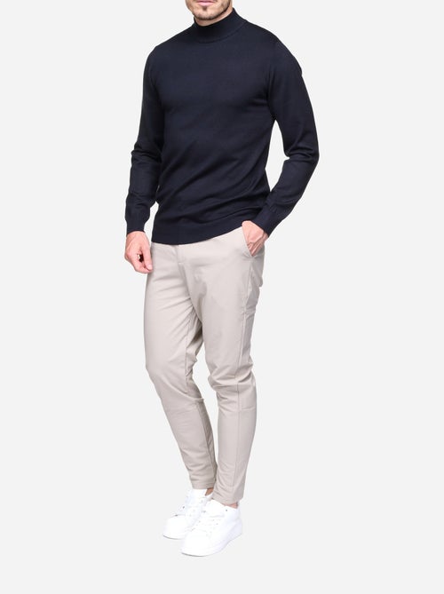 Jersey de vestir con cuello alto y manga larga - Frilivin - Kiabi Jersey de vestir con cuello alto y manga larga - Frilivin - Kiabi