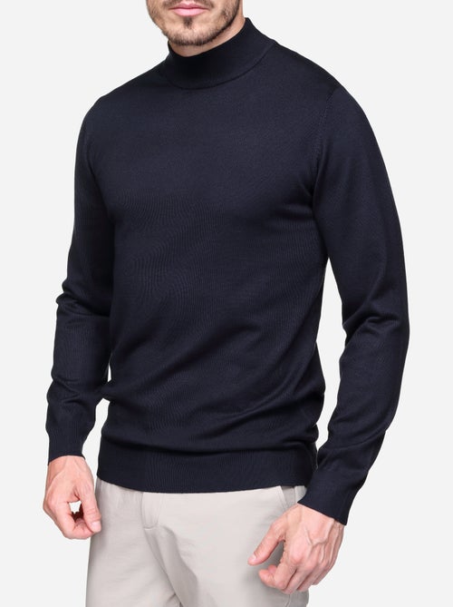 Jersey de vestir con cuello alto y manga larga - Frilivin - Kiabi Jersey de vestir con cuello alto y manga larga - Frilivin - Kiabi