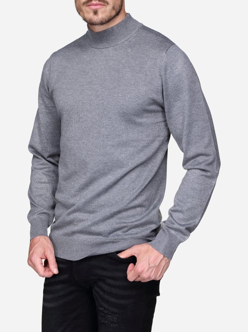 Jersey de vestir con cuello alto y manga larga - Frilivin - Kiabi Jersey de vestir con cuello alto y manga larga - Frilivin - Kiabi