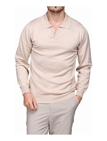 Jersey de vestir con cuello con cremallera - Frilivin