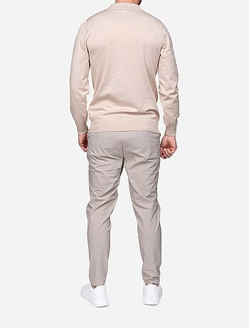 Jersey de vestir con cuello con cremallera - Frilivin