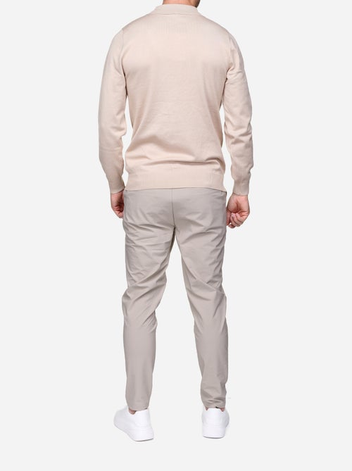 Jersey de vestir con cuello con cremallera - Frilivin - Kiabi