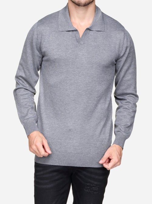 Jersey de vestir con cuello con cremallera - Frilivin - Kiabi Jersey de vestir con cuello con cremallera - Frilivin - Kiabi