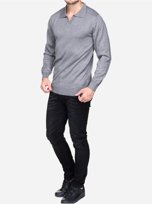 Jersey de vestir con cuello con cremallera - Frilivin - Kiabi Jersey de vestir con cuello con cremallera - Frilivin - Kiabi