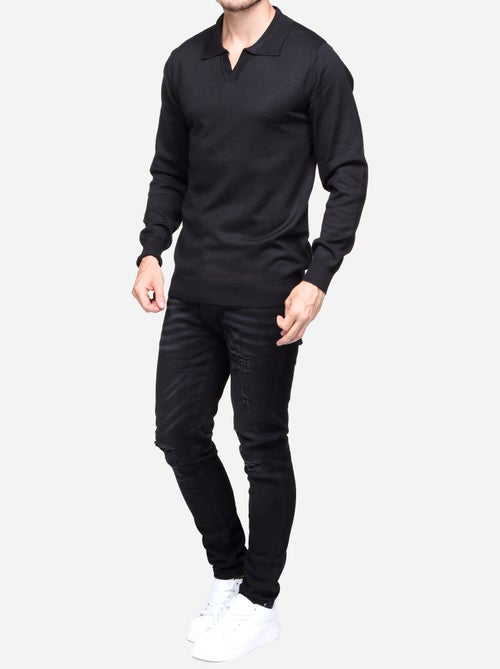 Jersey de vestir con cuello con cremallera - Frilivin - Kiabi