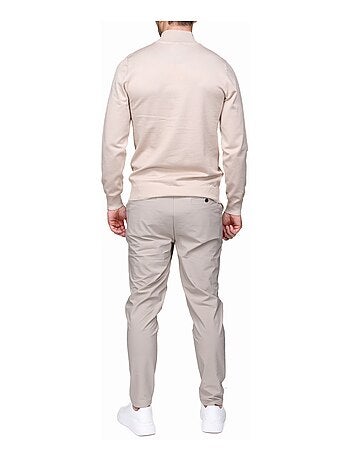 Jersey de vestir con cuello de camionero - Frilivin