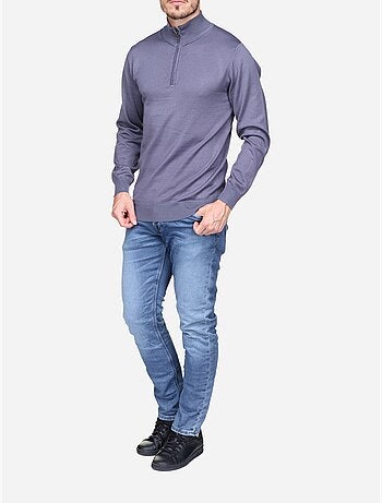 Jersey de vestir con cuello de camionero - Frilivin