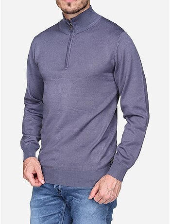 Jersey de vestir con cuello de camionero - Frilivin