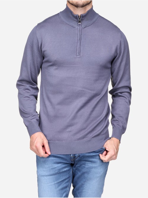 Jersey de vestir con cuello de camionero - frilivin - Kiabi Jersey de vestir con cuello de camionero - frilivin - Kiabi