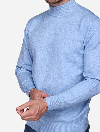 Jersey de vestir con cuello de chimenea - Yves Enzo