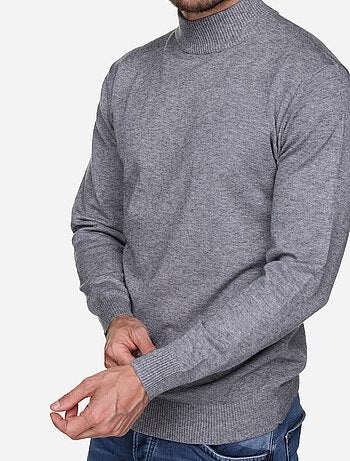 Jersey de vestir con cuello de chimenea - Yves Enzo
