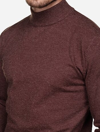Jersey de vestir con cuello de chimenea - Yves Enzo
