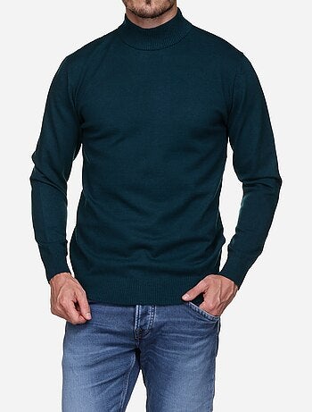 Jersey de vestir con cuello de chimenea - Yves Enzo